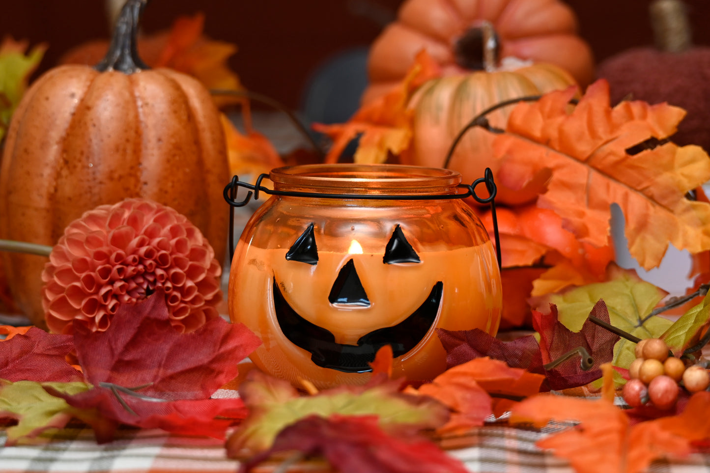Jack O' Lantern Candles