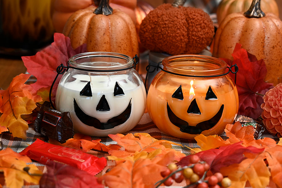 Jack O' Lantern Candles