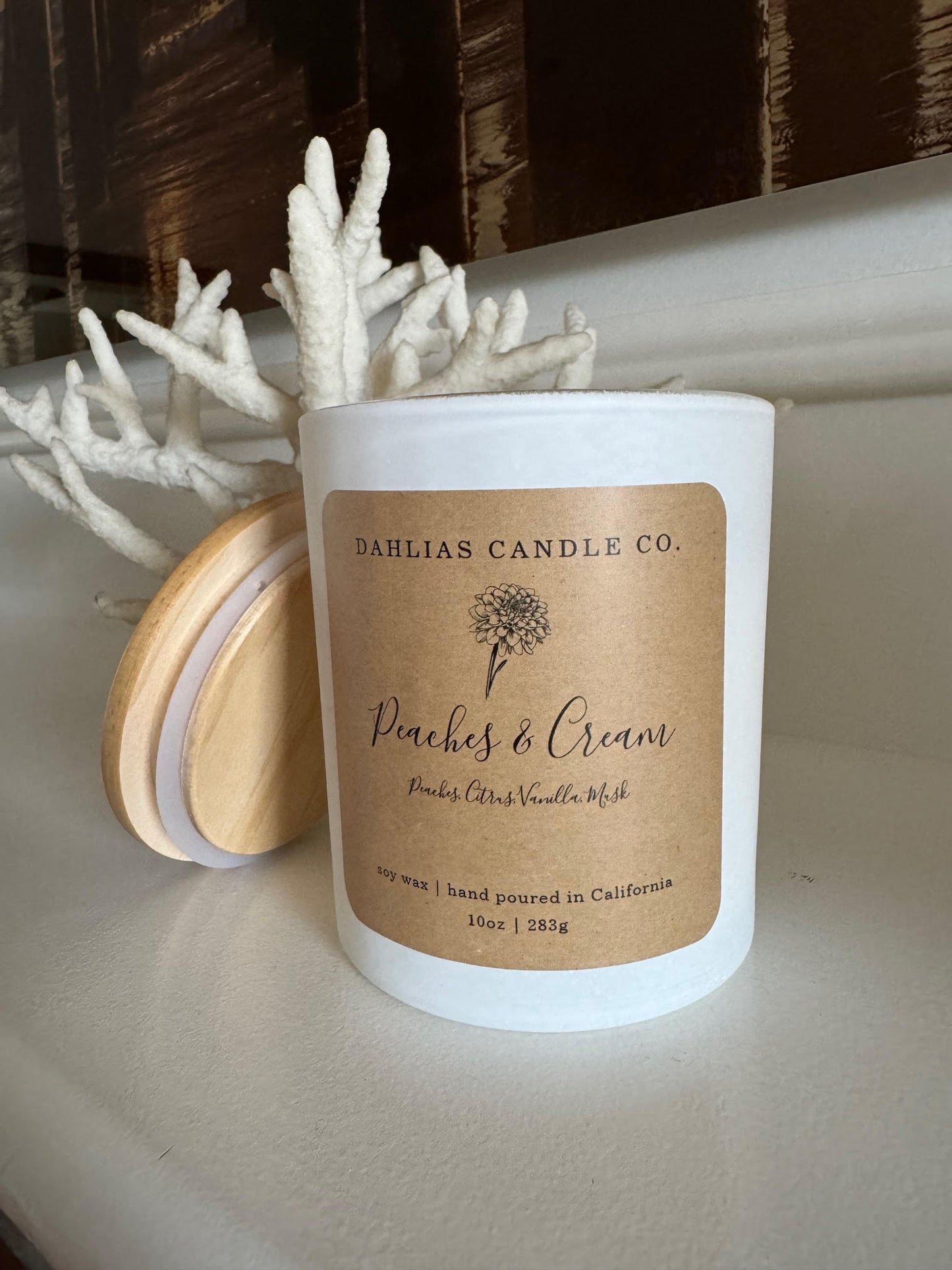 Peaches & Cream Candle
